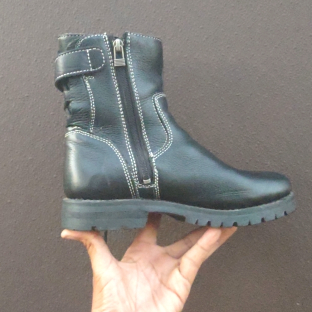 Xelement Ladies Genuine Leather Biker Boot